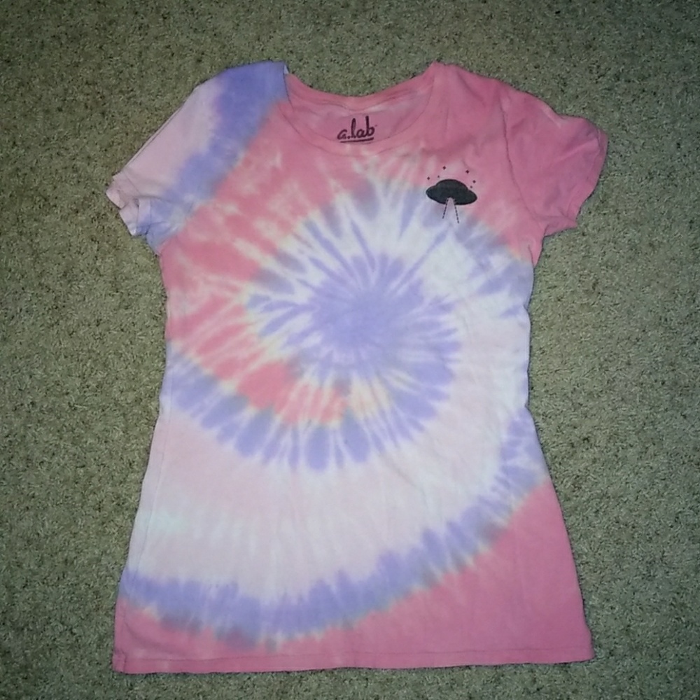 Tye-Dye Shirt with UFO
